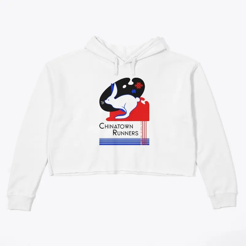 Year of the Rabbit Crop Hoodie